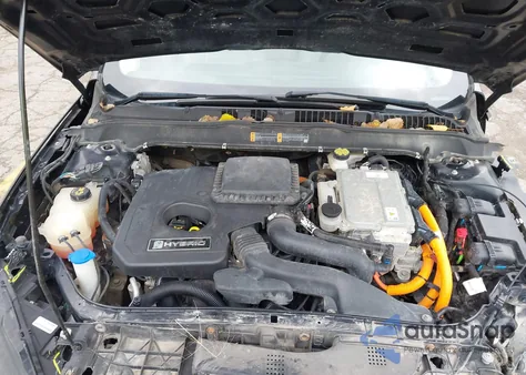 2019 Ford Fusion Hybrid Sel z USA, uszkodzony, nr VIN 3FA6P0MU6KR262455